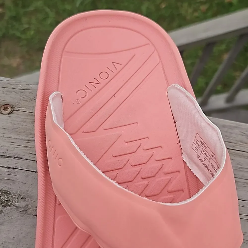 Vionic Restore Recovery Sandal unisex men's 10.5/ladies 12